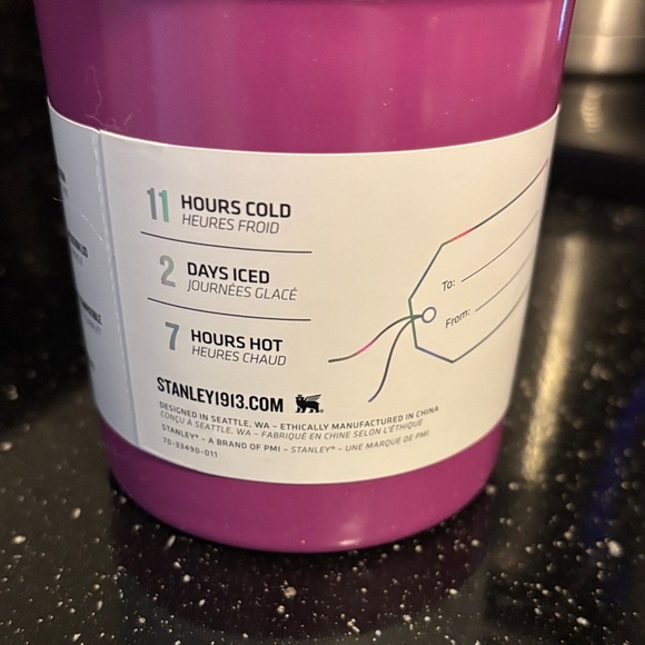 Stanley Fuchsia Quencher H2.0 Tumbler - NEW (missing straw) - Picture 4 of 9